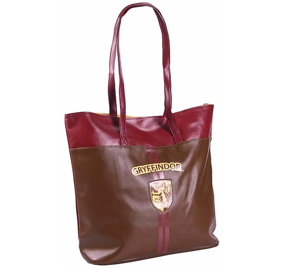 Harry Potter Handtasche Gryffindor, Schultertasche - Shopper in Lederoptik