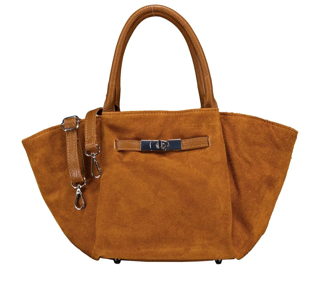 Hausfelder Manufaktur Handtasche Velours