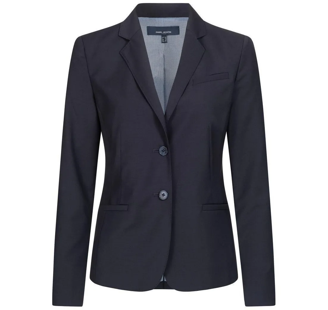 HECHTER PARIS Blusenblazer HECHTER PARIS Corporate Blazer Damen Tailored Modern Fit Marine