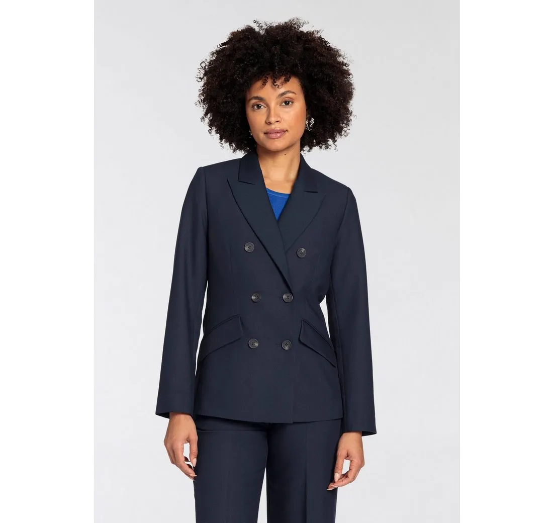 HECHTER PARIS Jackenblazer mit doppelter Knopfleiste