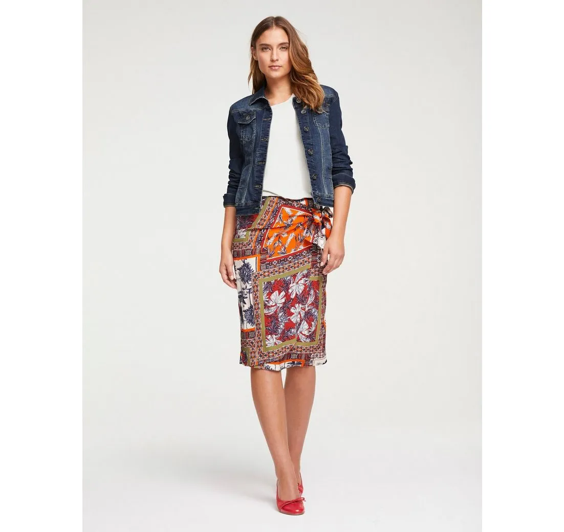 HEINE Blusenblazer Jeans-Jacke