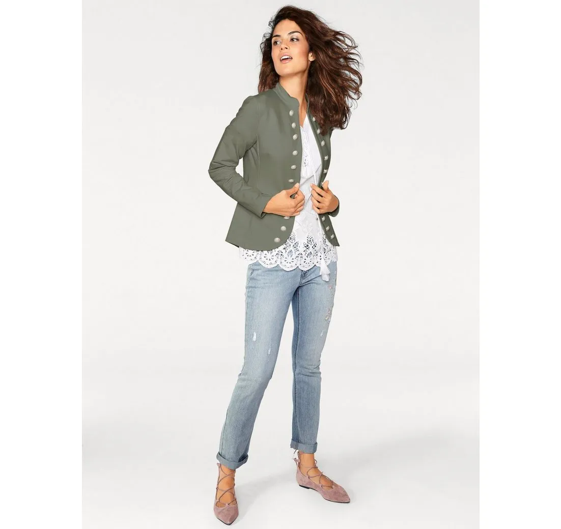 HEINE Blusenblazer Jersey-Blazer