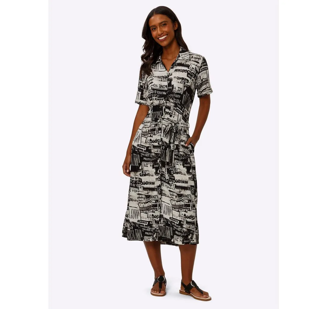 HEINE Etuikleid Druckkleid