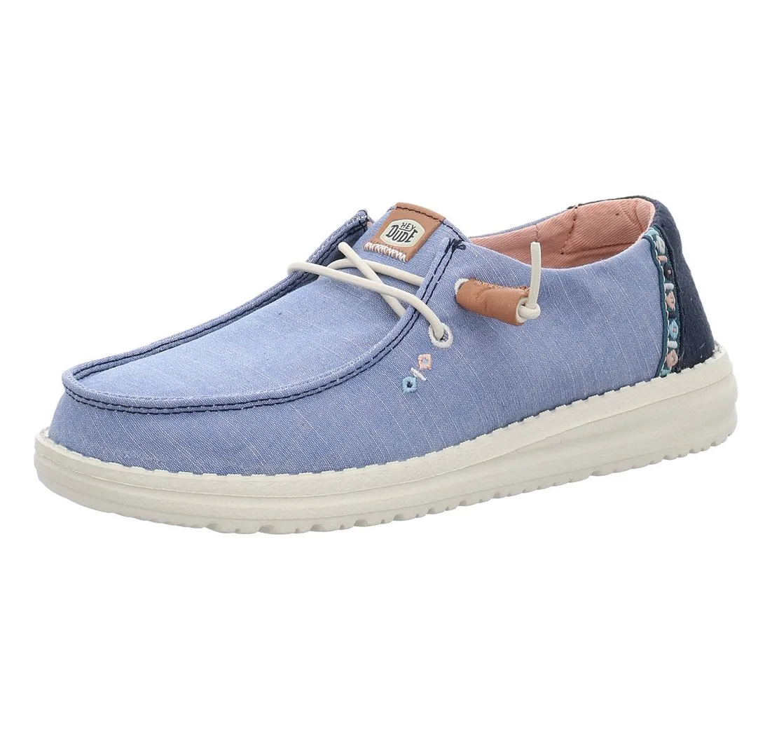 HEY DUDE Wendy Chambray boho Sneaker