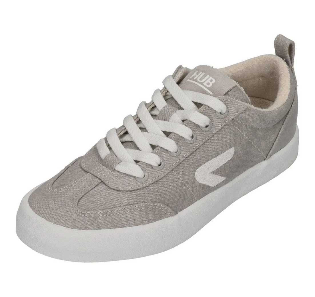 HUB Miami Sneaker Neutral Grey White