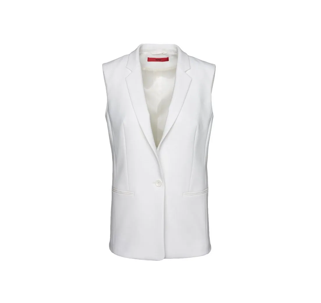 HUGO Jackenblazer Weste für Damen in natur (Weiblich, 1-tlg)