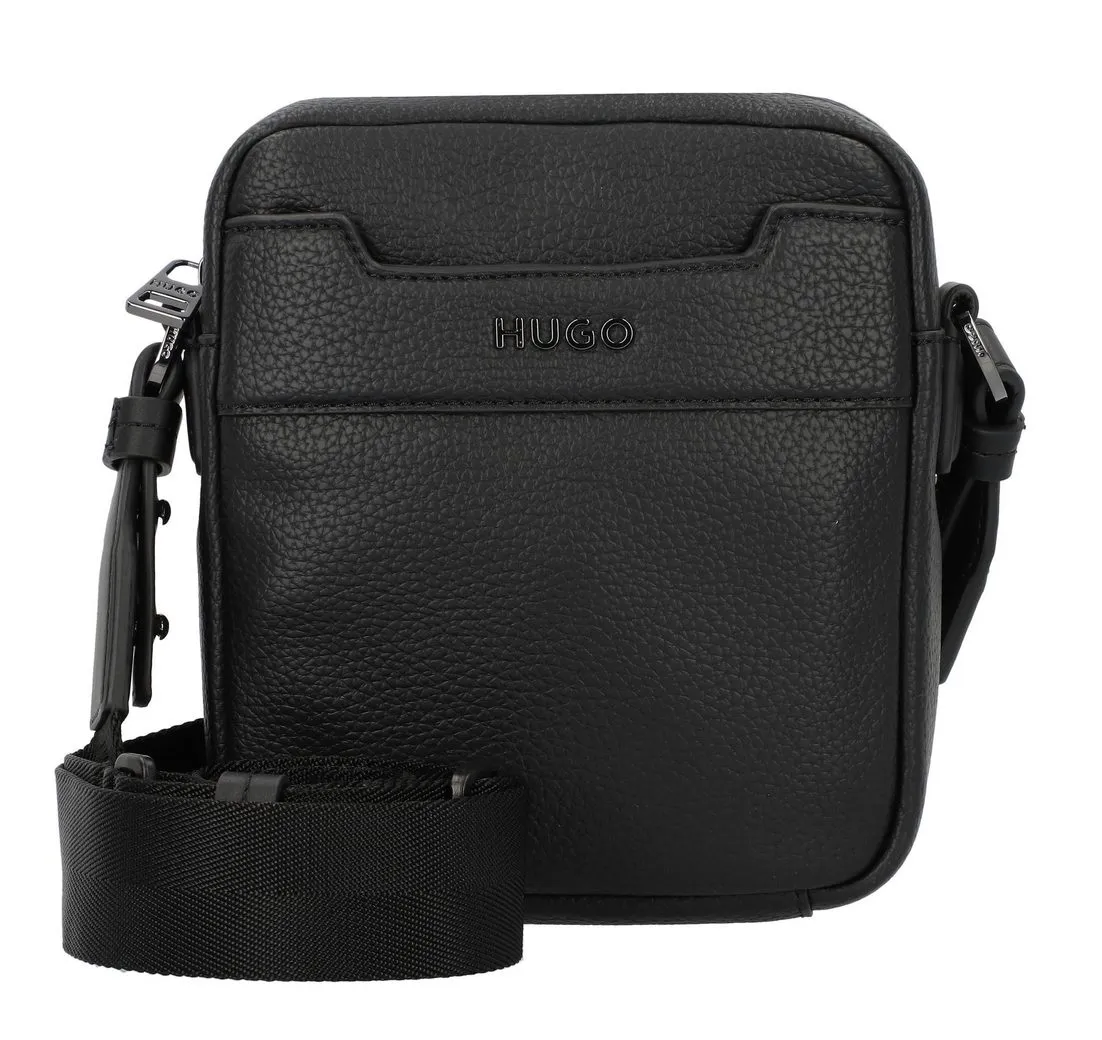 HUGO Schultertasche Speedyork, Polyurethan