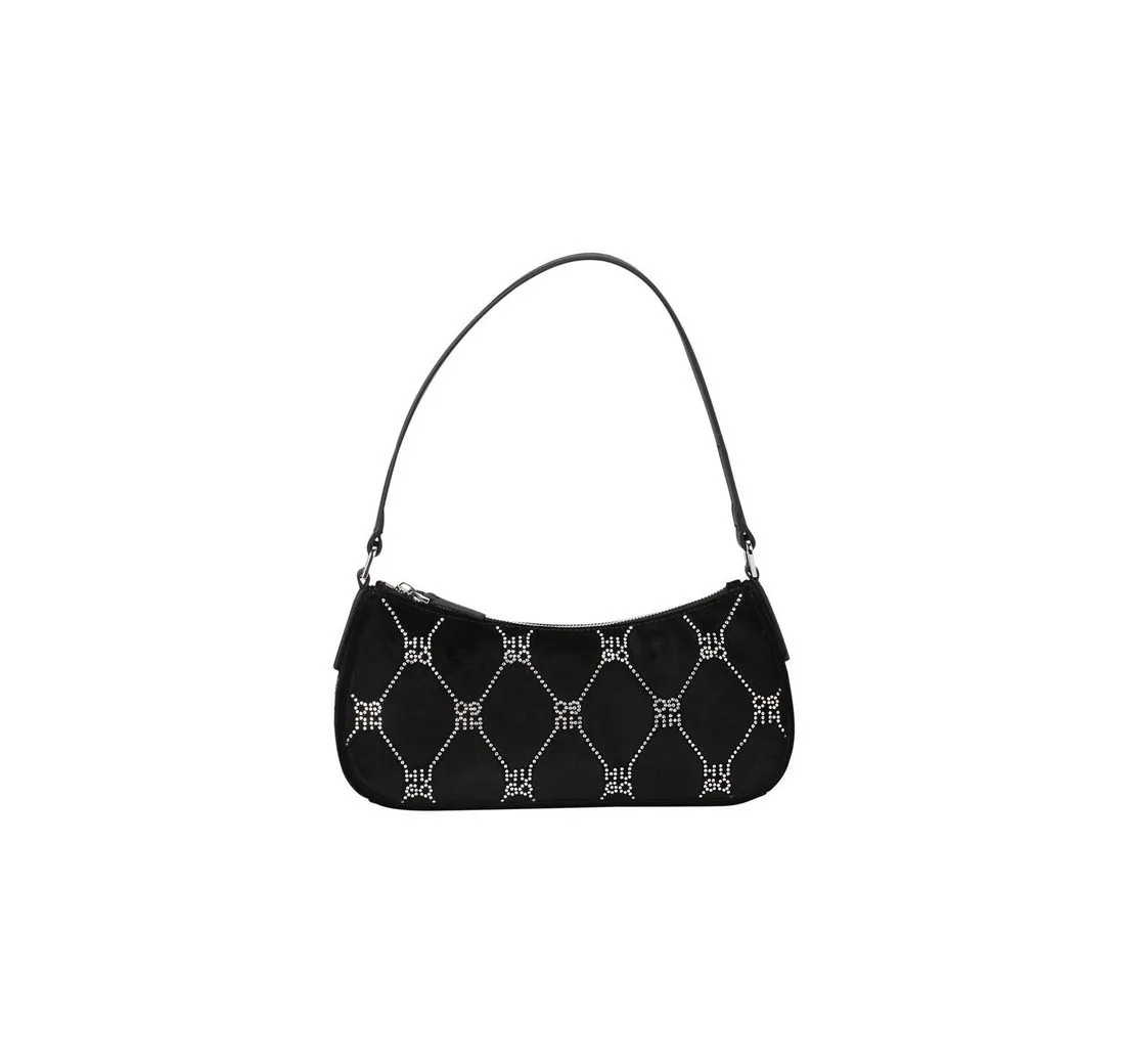 HUGO Umhängetasche Bag Chris SM Hobo-Velvet aus Samt (keine Angabe, 1-tlg., keine Angabe)