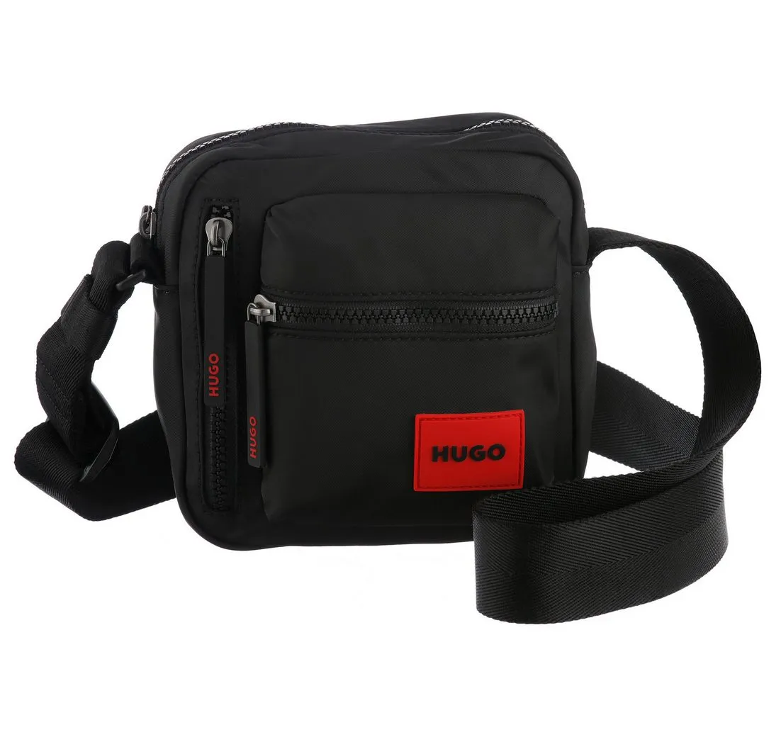 HUGO Umhängetasche Ethon 2.0N_Multi Poc, Kleine Schultertasche Mini Bag Herren