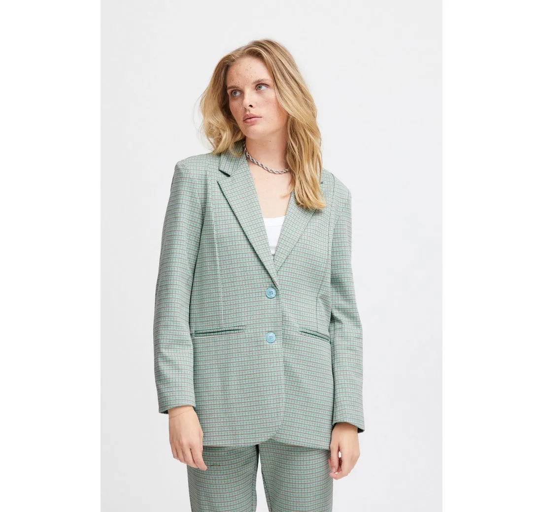 ICHI Kurzblazer IHKATE CAMELEON OVERSIZE BL