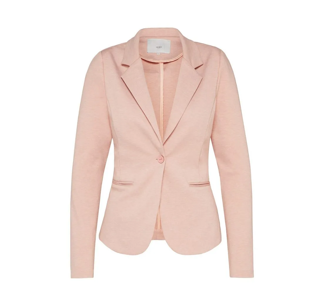 ICHI Kurzblazer Kate (1-tlg) Plain/ohne Details