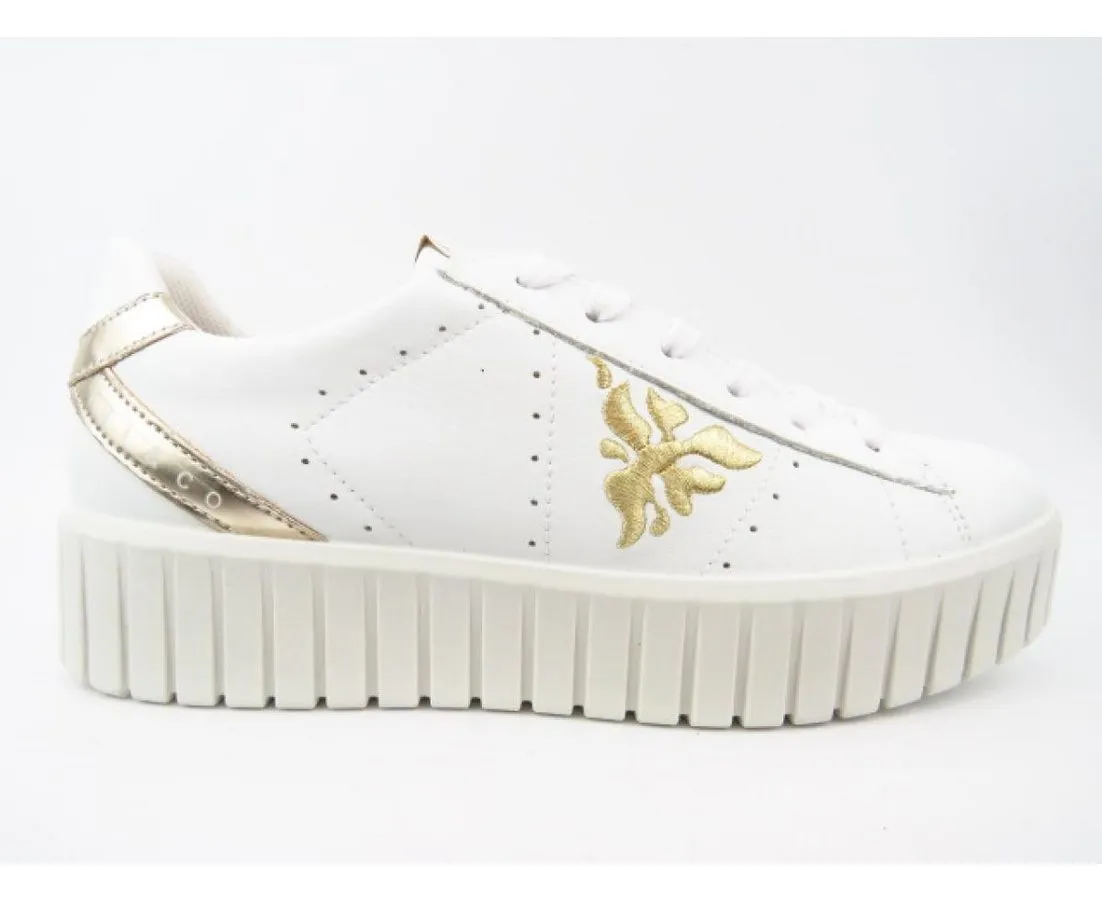 IGI & CO Donna Ares Green bianco Sneaker