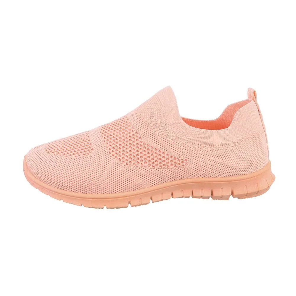 ITAL-DESIGN Damen Low-Top Freizeit Sneaker (85276053) Flach Sneakers Low in Coral