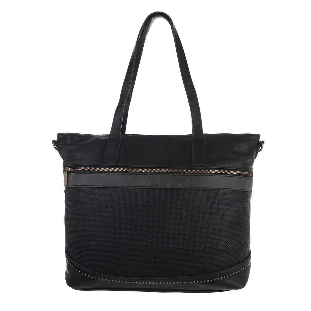Ital-Design Schultertasche Mittelgroße, Damentasche used Optik Handtasche