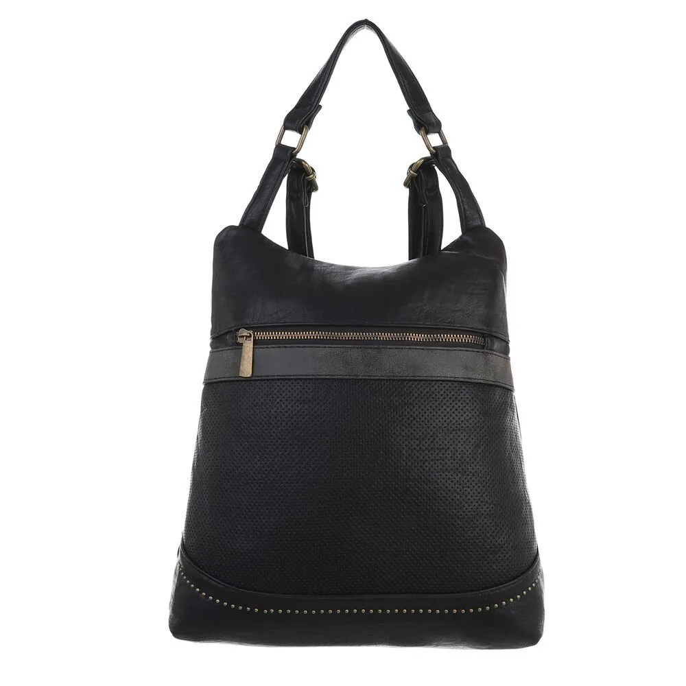 Ital-Design Schultertasche Mittelgroße, Damentasche used Optik Handtasche