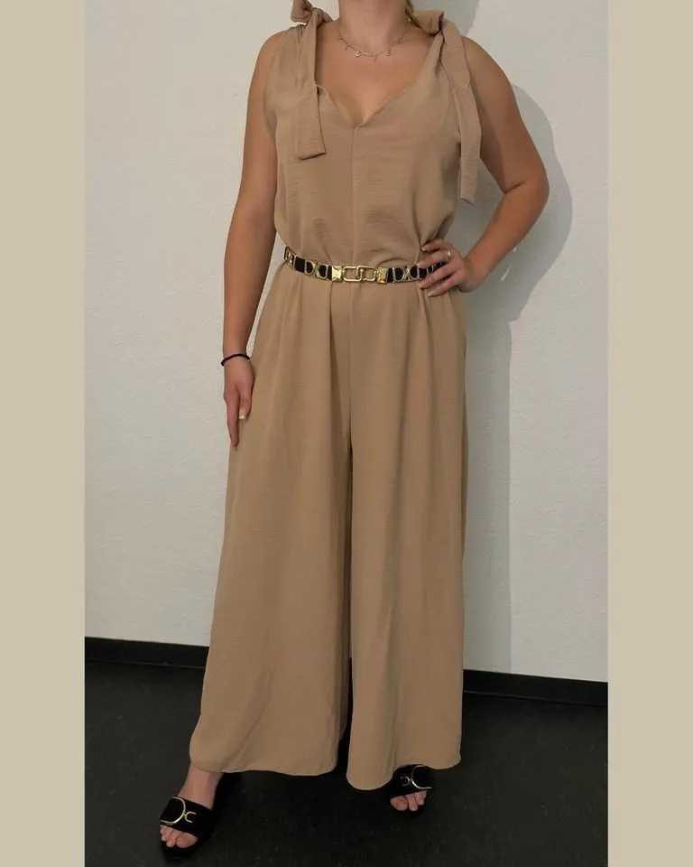 ITALY VIBES Jumpsuit - DANA - modischer Jumpsuit für den Sommer - ONE SIZE passt hier Gr. S - XL