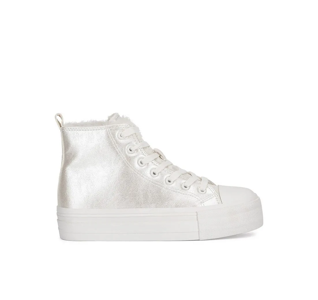 JENNY FAIRY Jenny Fairy Sneakers aus Stoff Damen WFA2912-1 Écru Sneaker