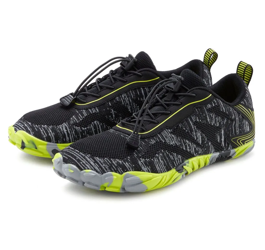 JOHN DEVIN Freizeitschuh, Sneaker mit elastischen Bändern für schnelles Reinschlüpfen, Unisex VEGAN