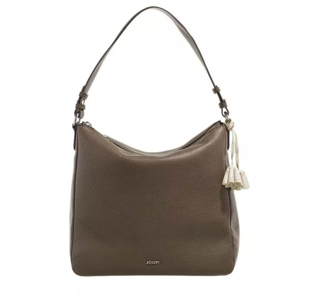 JOOP! Schultertasche Chiara 2.0 Estia Crossbody Hobo Fungi Braun (keine Angabe, 1-tlg., keine Angabe)