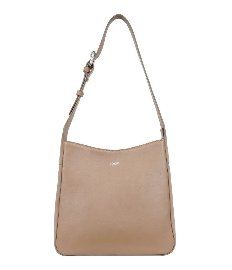 JOOP! Schultertasche Elda Hobo, aus echtem Rindsleder