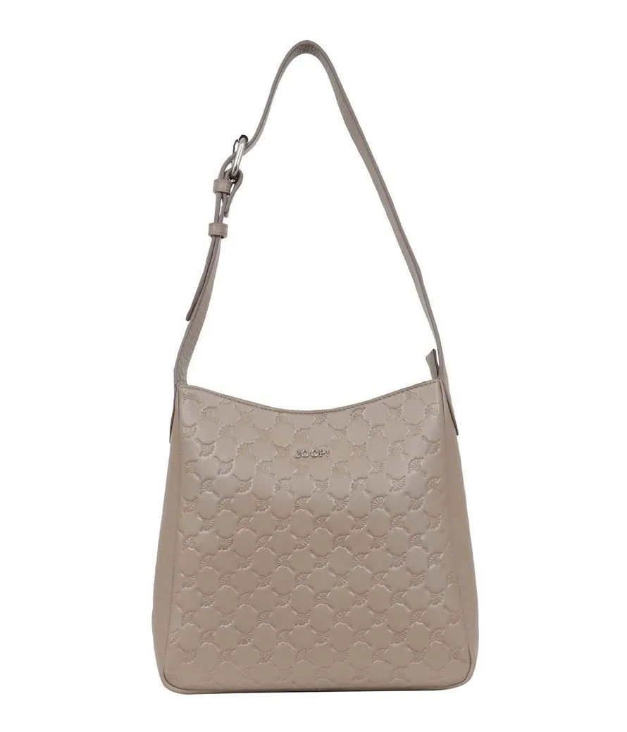 JOOP! Schultertasche Elda Hobo, aus echtem Rindsleder