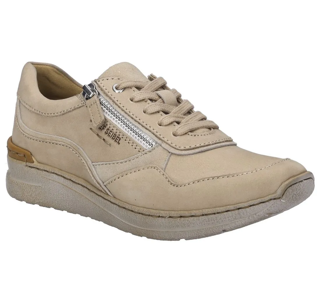 JOSEF SEIBEL Sally 02 Sneaker, Schnürschuh, Komfortschuh mit zusätzlichem Reißverschluss