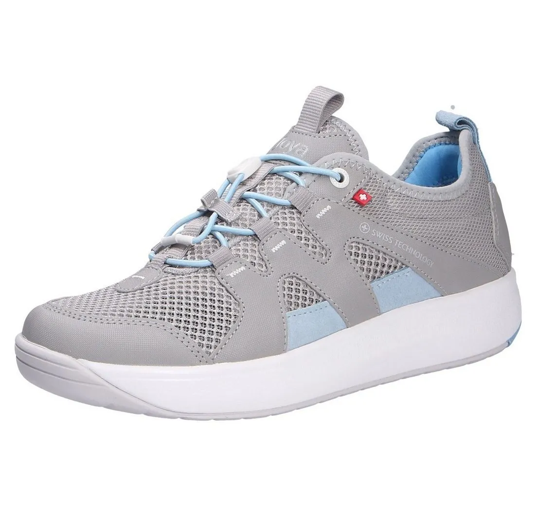 JOYA MARBELLA LIGHT GREY Schnürschuh Weicher Gehcomfort