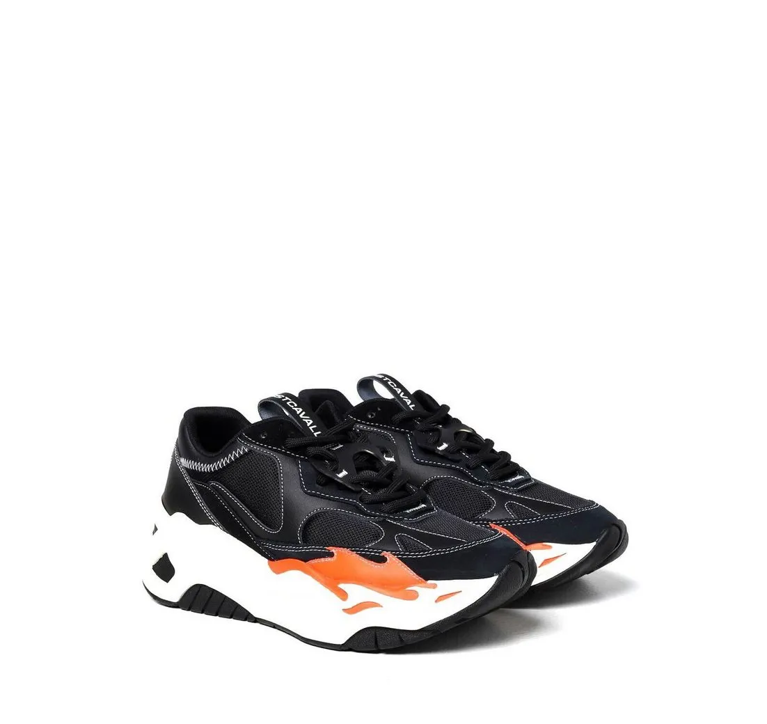 JUST CAVALLI Just Cavalli Damen Sneakers, Just Cavalli Pithon Mod: S09WS009 Sneaker Logo