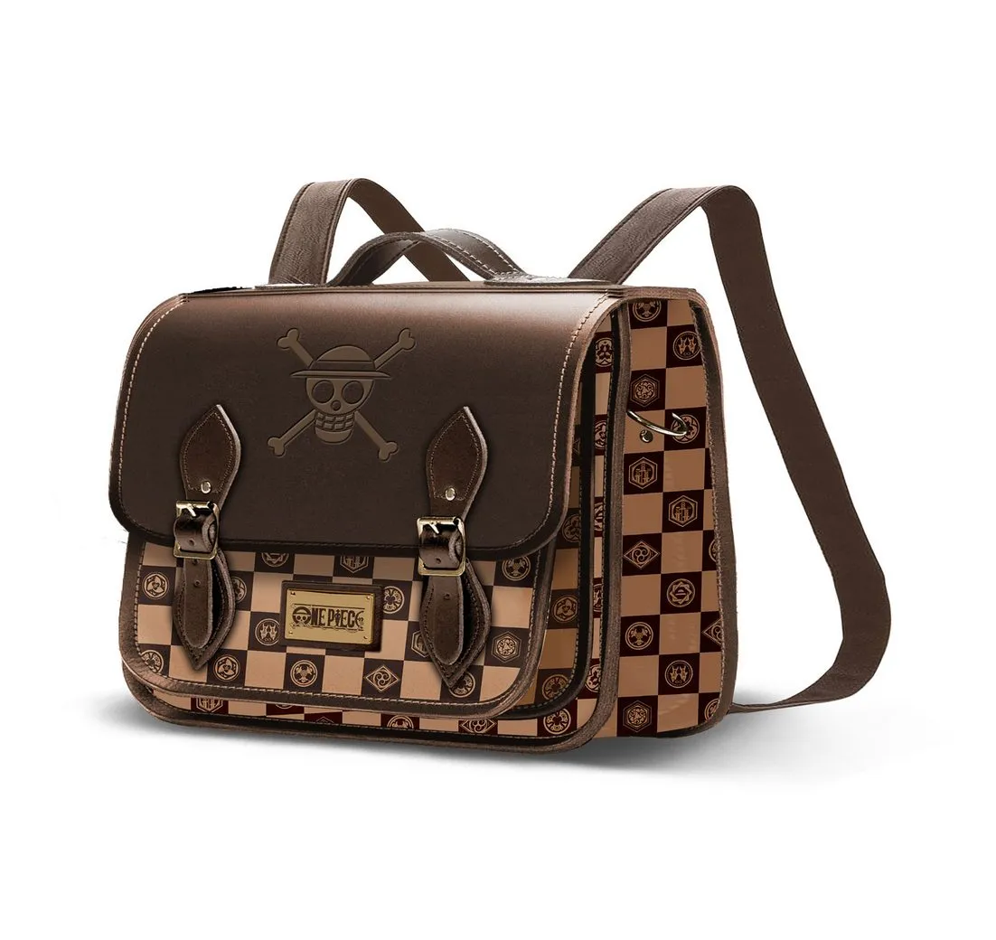 Karactermania Schultertasche One Piece kleiner Rucksack Tasche Umhängetasche Handtasche, 3 in 1 Funktion