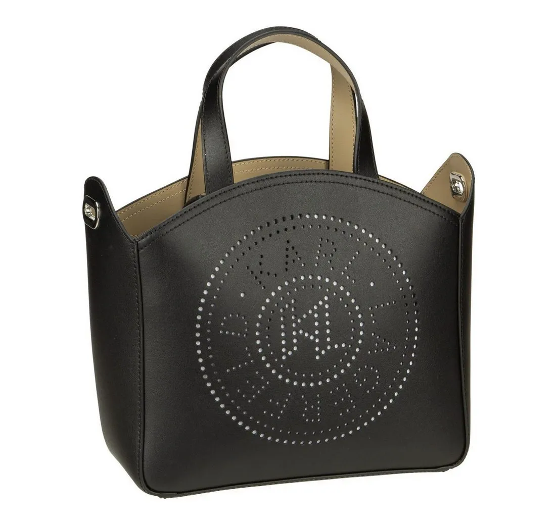 KARL LAGERFELD Handtasche K/Circle SM Perforated, Henkeltasche
