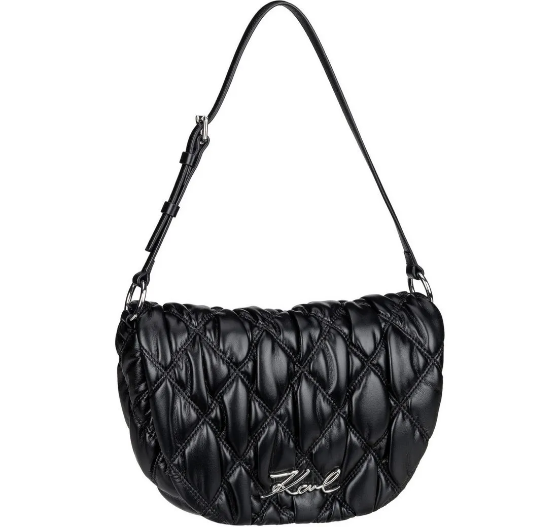 KARL LAGERFELD Schultertasche K/Signature Kuilt Flap SHB