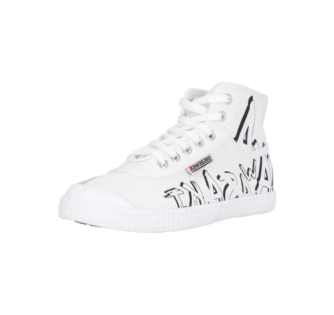 KAWASAKI Graffiti Canvas Sneaker mit coolem Print