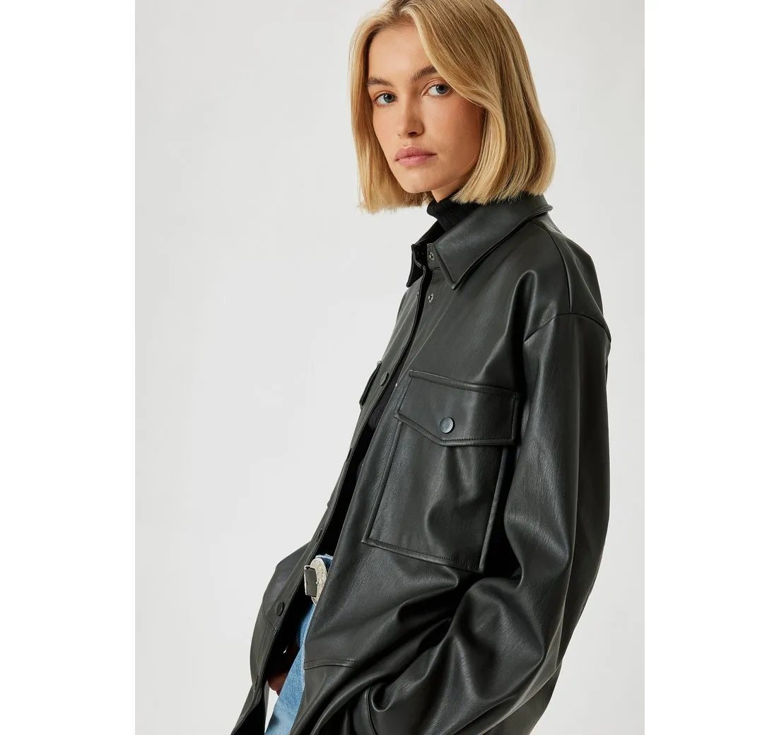 KOTON Jackenblazer Oversize Shacket