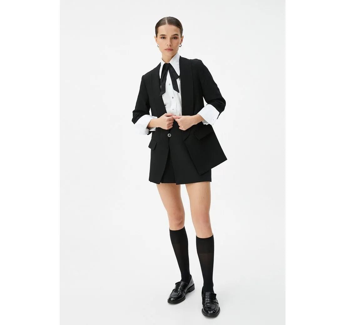 KOTON Jackenblazer Regular Klassisch Jackenblazer