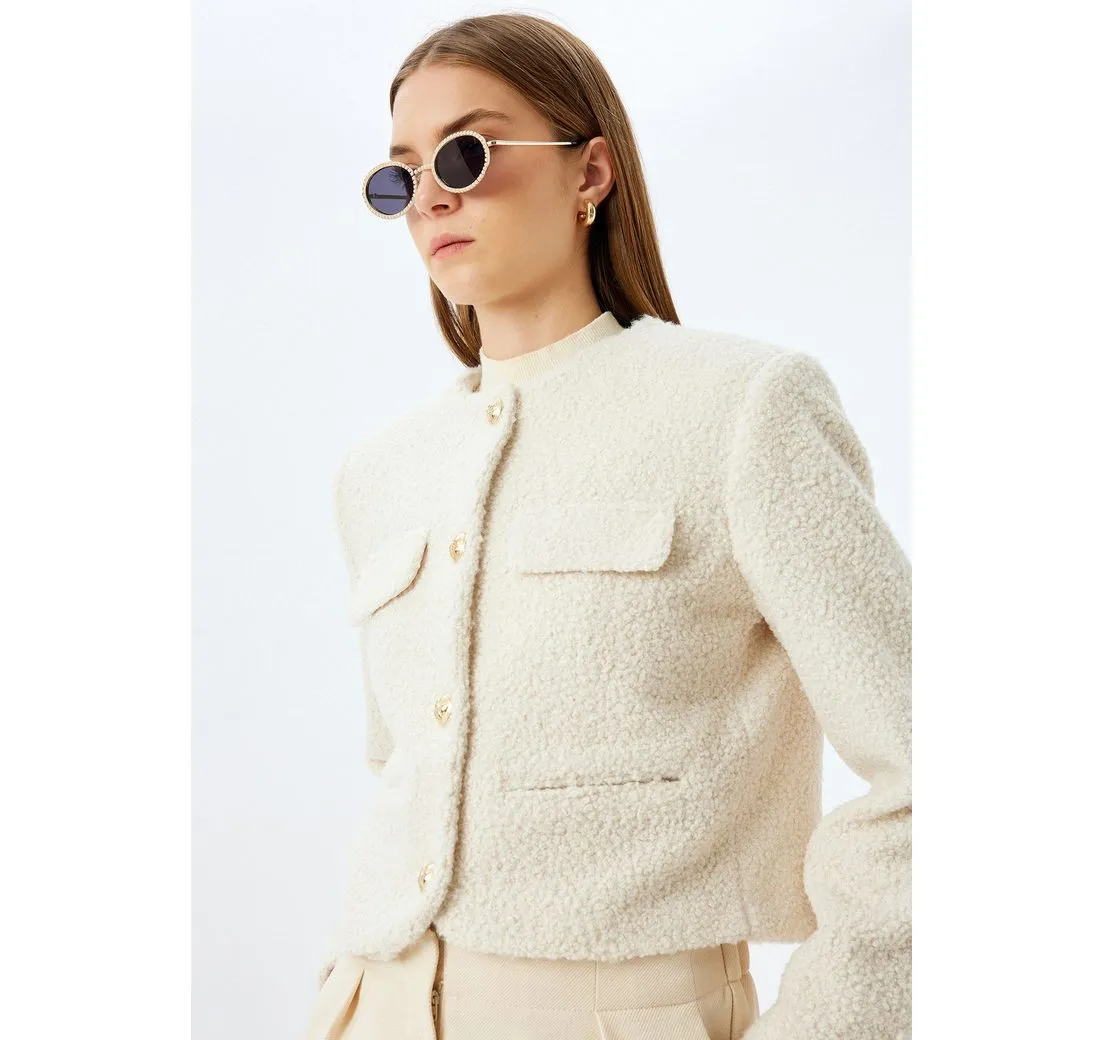 KOTON Jackenblazer Regular Klassisch Jackenblazer