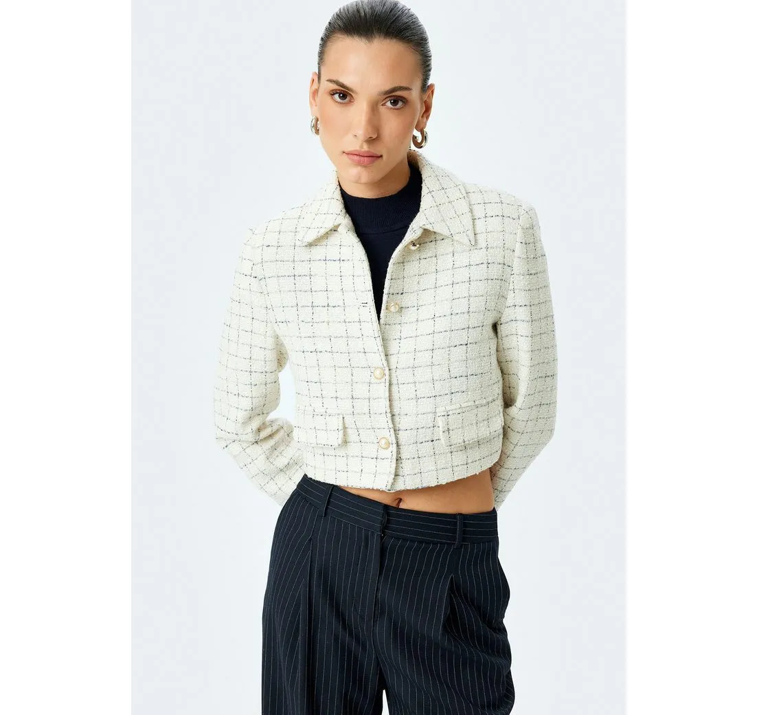 KOTON Jackenblazer Regular Klassisch Jackenblazer