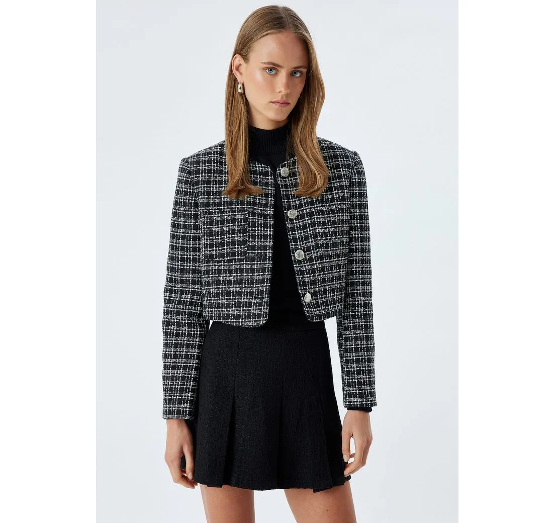 KOTON Jackenblazer Regular Klassisch