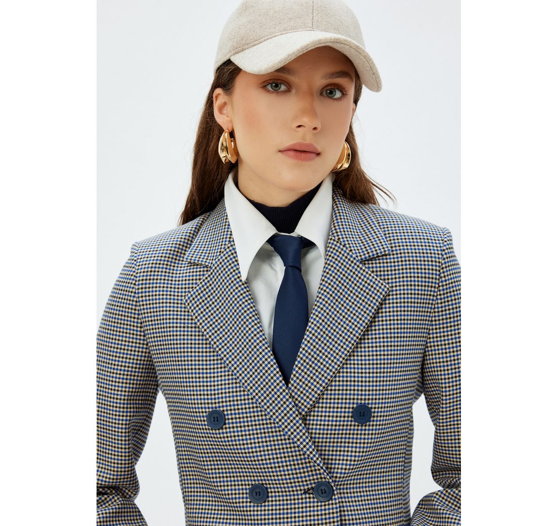 KOTON Jackenblazer Regular Klassisch