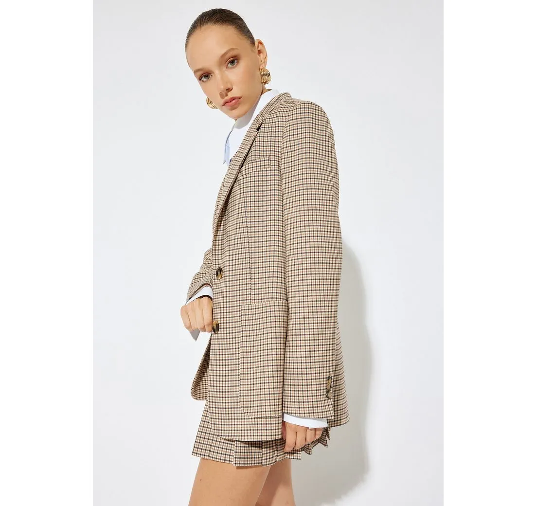 KOTON Jackenblazer Regular Klassisch