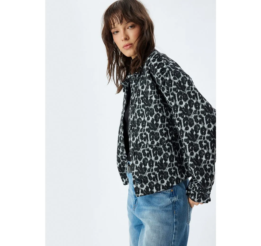 KOTON Jackenblazer Regular Klassisch
