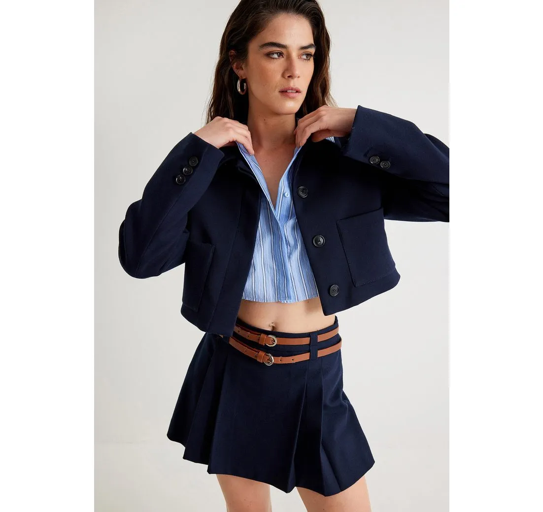 KOTON Jackenblazer Regular Mit Taschendetail