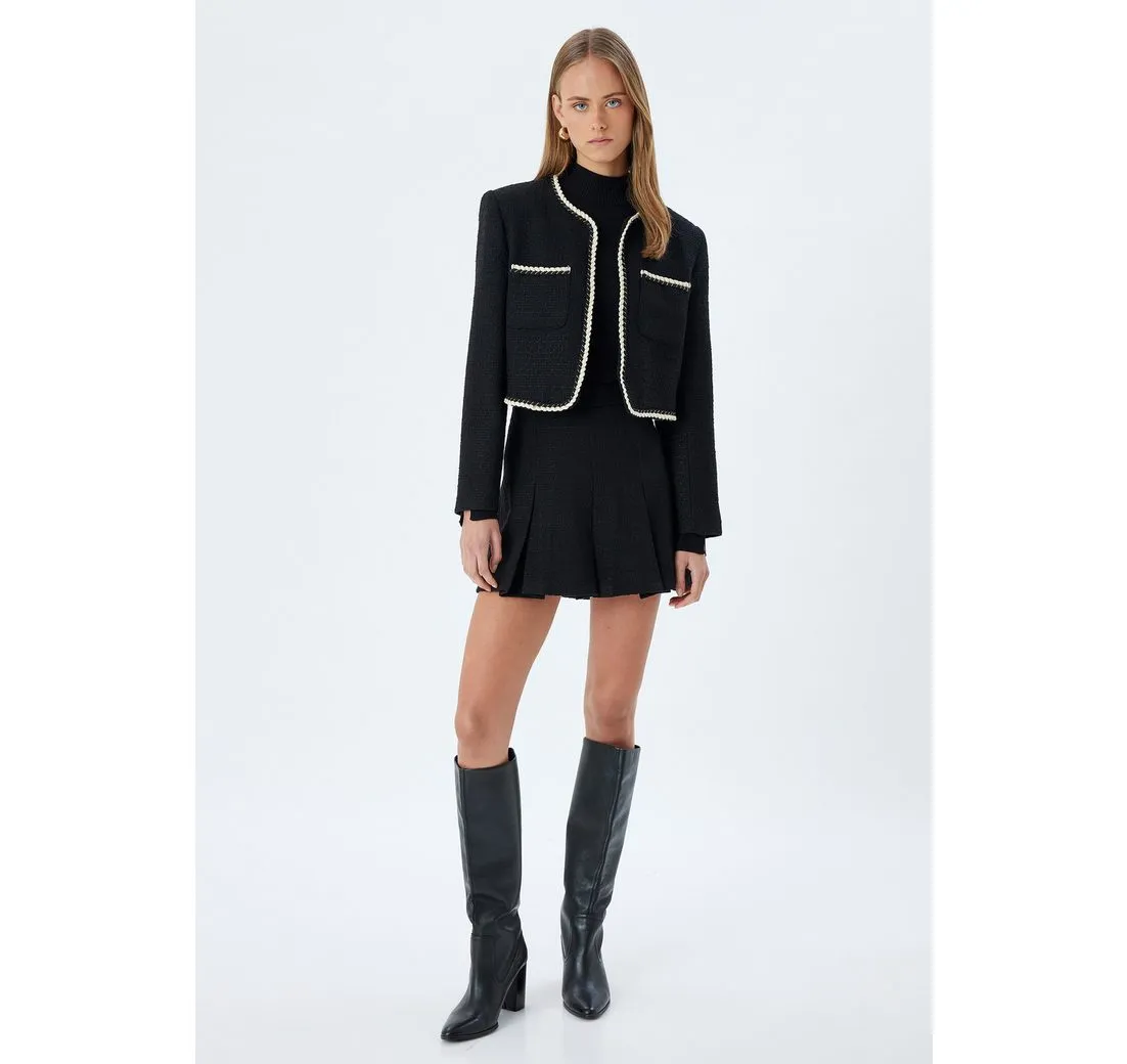 KOTON Jackenblazer Regular Tweed