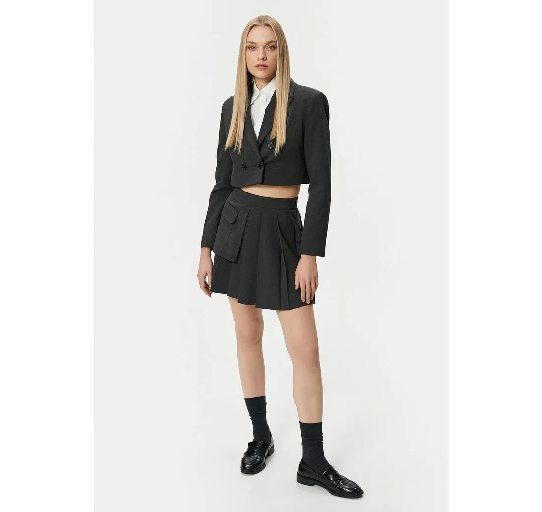 KOTON Jackenblazer Regular Umschlag Jackenblazer