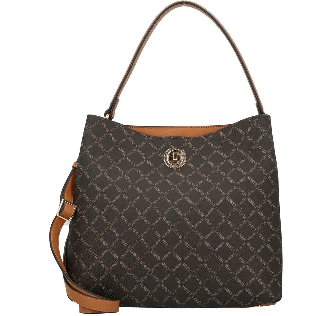 L. CREDI Schultertasche Filiberta, Kunstleder