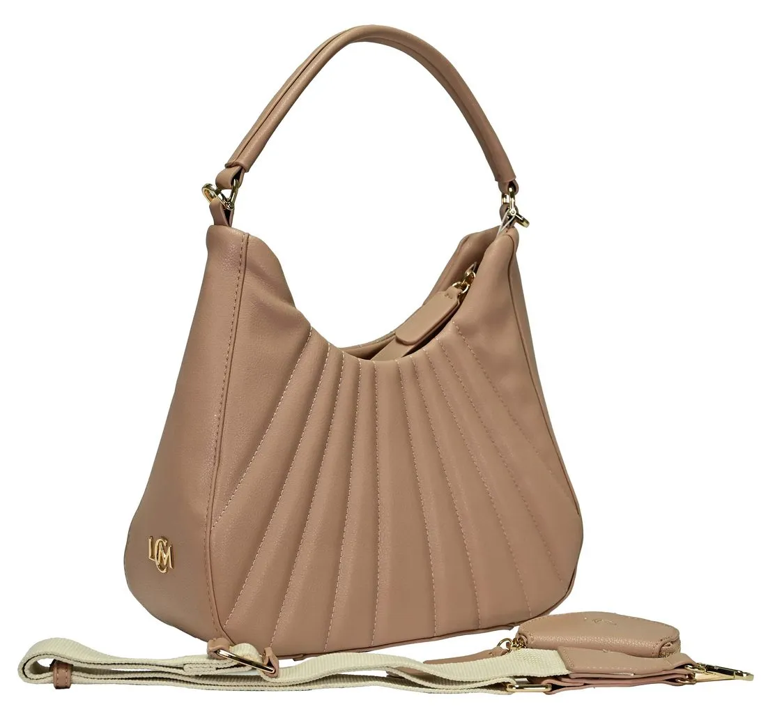 L. CREDI Schultertasche HOBO MELODY