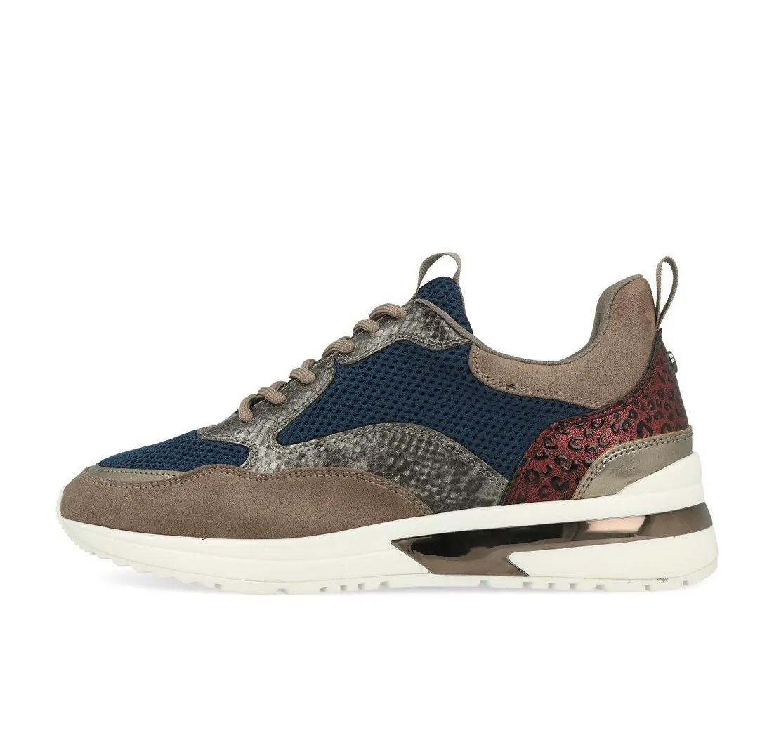 LA STRADA La Strada 2003018 Damen Sneaker Taupe Micro Multi Sneaker