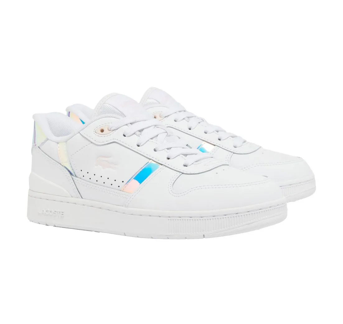 LACOSTE Damen Sneaker Leder T-CLIP SET 224 1 SFA Sneaker