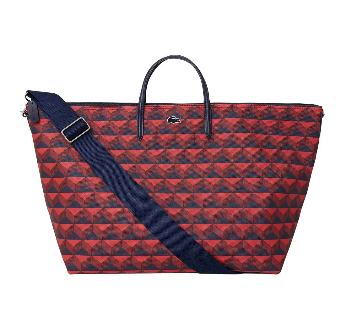 Lacoste Henkeltasche Damen Handtasche Polyacryl