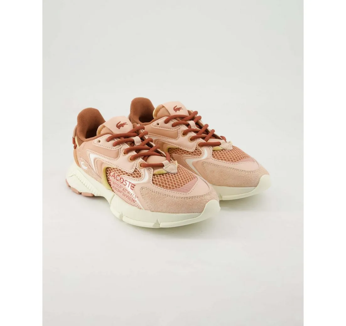 LACOSTE L003 Nero Sneaker Obermaterial: Leder und Textil