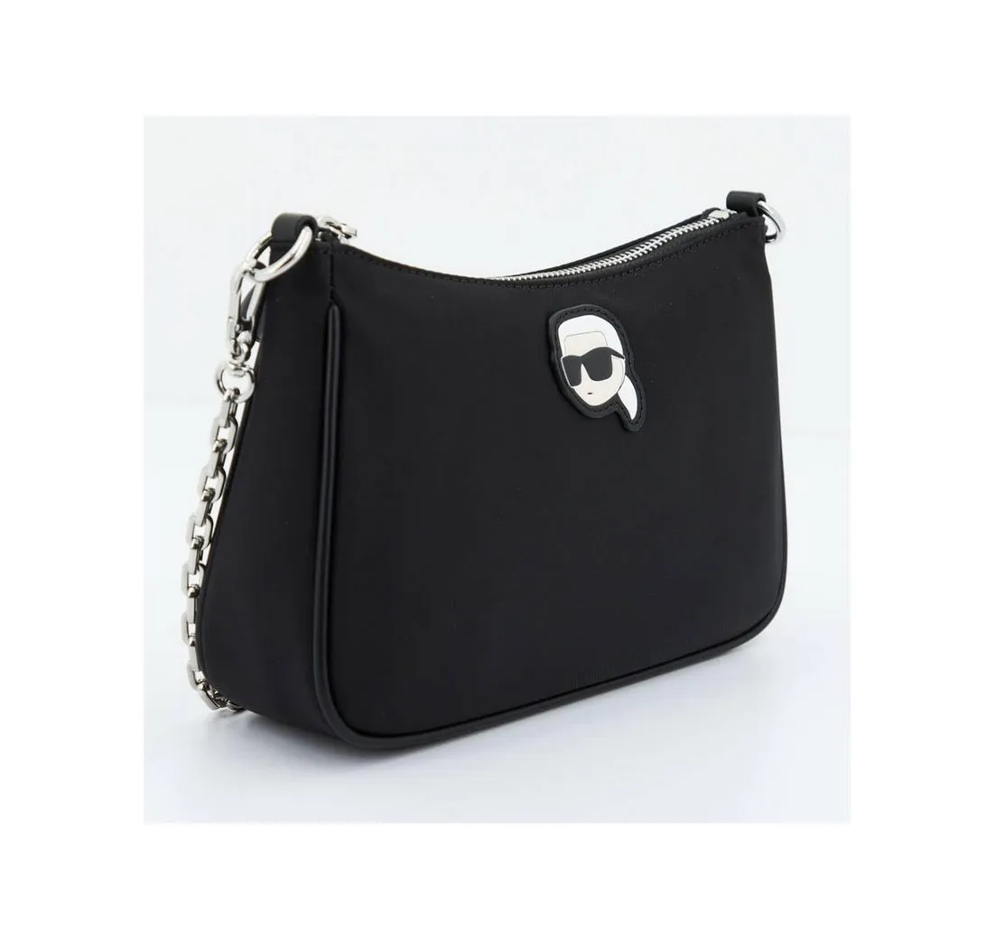 LAGERFELD Handtasche Lagerfeld Damen Handtasche schwarz (keine Angabe, 1-tlg., keine Angabe)